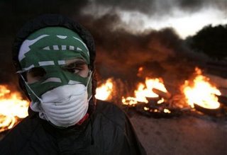 Libanski demonstrator