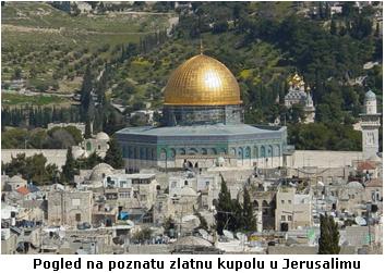 Zlatna kupola Jerusalim